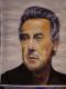 Placido - Detlev Bäuerlein - Aquarell auf Papier - Portrait - Klassisch Placido - Detlev Bäuerlein - Aquarell auf Papier - Portrait - Klassisch