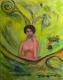 Spirit of Life Surprise-Meditation green Nr.114 - Ina Linden - auf - Abstrakt-Fantastisch-Erotik-Frauen-Gesichter-Mystik-Stimmungen - Spirit of Life Surprise-Meditation green Nr.114 - Ina Linden - auf - Abstrakt-Fantastisch-Erotik-Frauen-Gesichter-Mystik-Stimmungen -