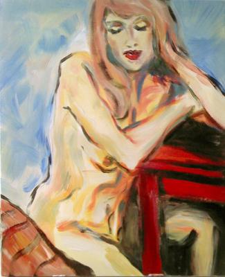 Sitzender Akt - Daniel Schennach - Array auf Array - Array - Array Sitzender Akt - Daniel Schennach - Array auf Array - Array - Array