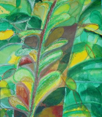 Blätter und Stamm - Viviane Wenz - Array auf Array - Array - Array Blätter und Stamm - Viviane Wenz - Array auf Array - Array - Array