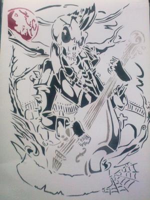 Punk-stencil - Pia Drescher - Array auf Array - Array - Array Punk-stencil - Pia Drescher - Array auf Array - Array - Array