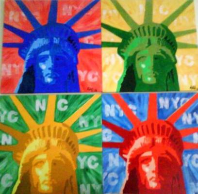 © atelier-hagen Freiheitsstatue- New York - Kopf - Reinhold Hagen - Array auf Array - Array - Array