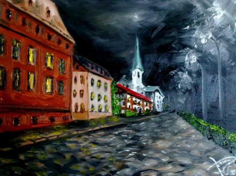 Ein kleines Städtchen - Heiner Höppner - Array auf Array - Array - Array Ein kleines Städtchen - Heiner Höppner - Array auf Array - Array - Array