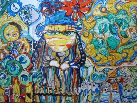 Creepy old woman mit Katze - Raimund Popp - Array auf Array - Array - Creepy old woman mit Katze - Raimund Popp - Array auf Array - Array -