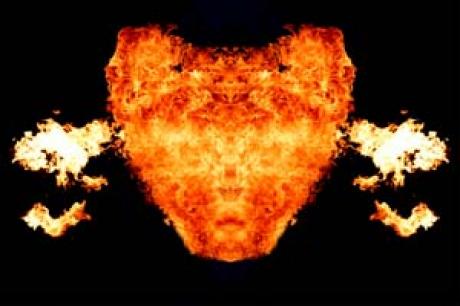 Herz in Flammen - megado - auf - Array - Herz in Flammen - megado - auf - Array -