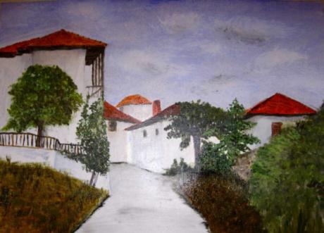 Bergdorf in Nordgriechenland - tsiri - Array auf Array - Array - Bergdorf in Nordgriechenland - tsiri - Array auf Array - Array -