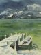 Winter am See - Heike - Aquarell auf Papier - Sonstiges-Winter-See-Wolken - Winter am See - Heike - Aquarell auf Papier - Sonstiges-Winter-See-Wolken -