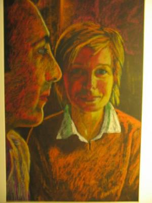 Portrait,Pastel - Alex Wotschall - auf - Array - Portrait,Pastel - Alex Wotschall - auf - Array -