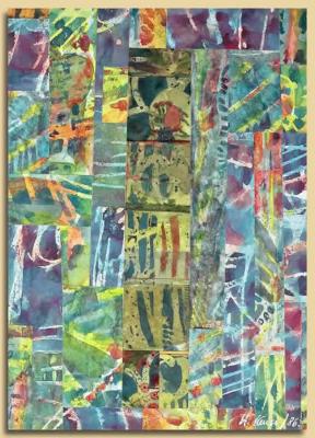 Quad Kollage (quad collage) - Heinz-Friedrich Kaiser - Array auf - Array - Quad Kollage (quad collage) - Heinz-Friedrich Kaiser - Array auf - Array -