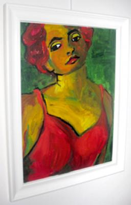 Dame in Rot - Katja Langer - auf - Array - Dame in Rot - Katja Langer - auf - Array -