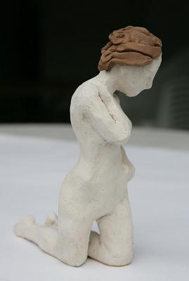 weiße Tonskulptur #2 - Katja Langer - auf - Array - weiße Tonskulptur #2 - Katja Langer - auf - Array -