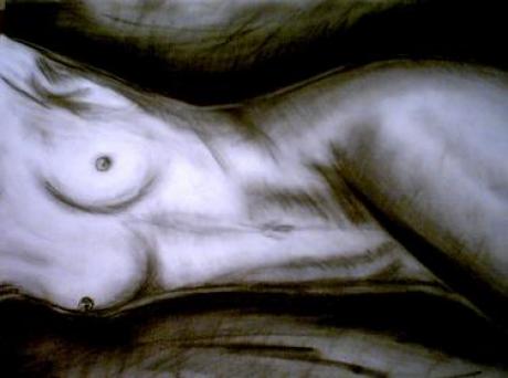 liegender Akt - Anja - Array auf - Array - liegender Akt - Anja - Array auf - Array -