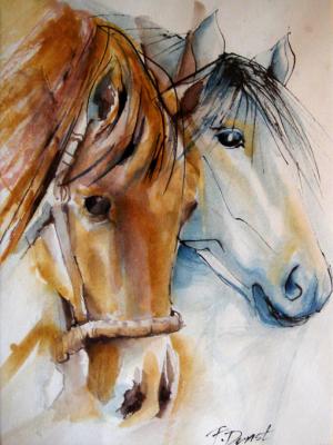 Tierstudie Junge Pferde - Ricarda - Array auf Array - Array - Tierstudie Junge Pferde - Ricarda - Array auf Array - Array -