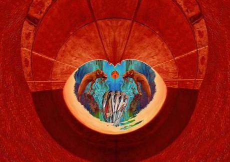 Spiralnebel 2 - Friedrich Hucke - auf - Array - Spiralnebel 2 - Friedrich Hucke - auf - Array -