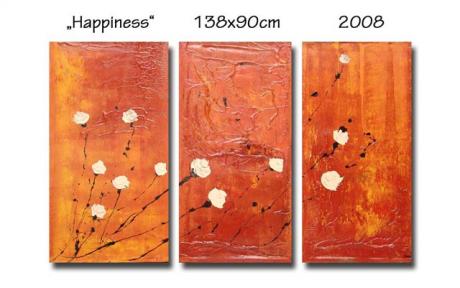 DORO Original Gemälde 138x90 Happiness - Doro Weber - Array auf Array - Array - DORO Original Gemälde 138x90 Happiness - Doro Weber - Array auf Array - Array -