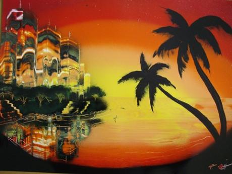 City Sunset - Spraycasso - auf - Array - City Sunset - Spraycasso - auf - Array -