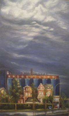 Himmel über der Stadt II - Gewitterlicht - Edda Felmy - Array auf Array - Array - Himmel über der Stadt II - Gewitterlicht - Edda Felmy - Array auf Array - Array -