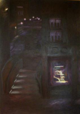 Prinzipalmarkt bei Nacht - Edda Felmy - Array auf Array - Array - Prinzipalmarkt bei Nacht - Edda Felmy - Array auf Array - Array -