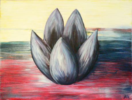 Lotus-Blüte Nr. 110 - Ina Linden - auf Array - Array - Lotus-Blüte Nr. 110 - Ina Linden - auf Array - Array -