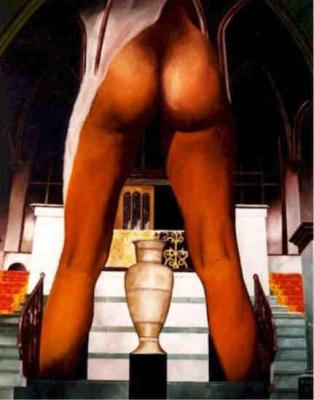 Akt von hinten (1990) -KHM- - KHM - auf - Array - Akt von hinten (1990) -KHM- - KHM - auf - Array -