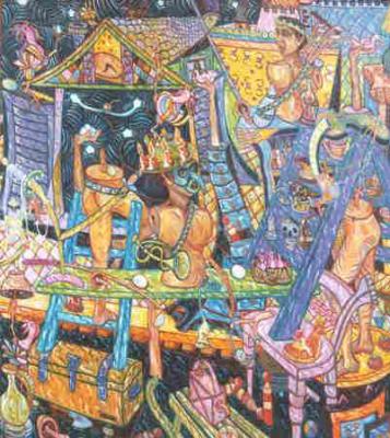 Büsten Teil III (2001) - Franz Graw - Array auf Array - Array - 