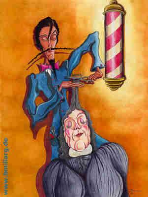 Friseur (Illustrationen) -Barnim Millarg- - Barnim Millarg - Array auf Array - Array - Friseur (Illustrationen) -Barnim Millarg- - Barnim Millarg - Array auf Array - Array -