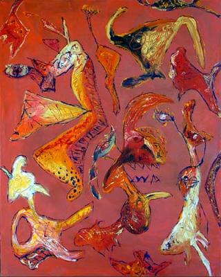 Alles sich gegenüber (2002) -Claudia Färber- -  Claudia Färber - Array auf Array - Array - 