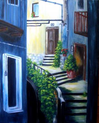 Dorf in Calabrien - Ulrike Sallós-Sohns - Array auf Array - Array - Array Dorf in Calabrien - Ulrike Sallós-Sohns - Array auf Array - Array - Array