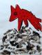 Roter Fuchs (1997) Waldemar Franz Rösch - Hansgretekunst - Mischtechnik auf Papier - Sonstiges - Roter Fuchs (1997) Waldemar Franz Rösch - Hansgretekunst - Mischtechnik auf Papier - Sonstiges -