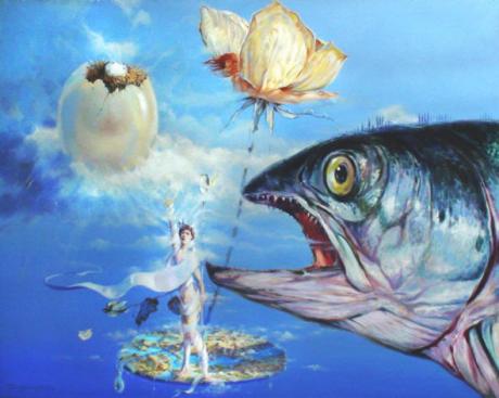 Der Gedanke, daß die Welt eine Scheibe sei - W. A. - di Bolgherese - auf Array - Array - Der Gedanke, daß die Welt eine Scheibe sei - W. A. - di Bolgherese - auf Array - Array -