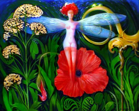 Zaubergarten. Tanz der Libelle - di Bolgherese - auf Array - Array - Zaubergarten. Tanz der Libelle - di Bolgherese - auf Array - Array -