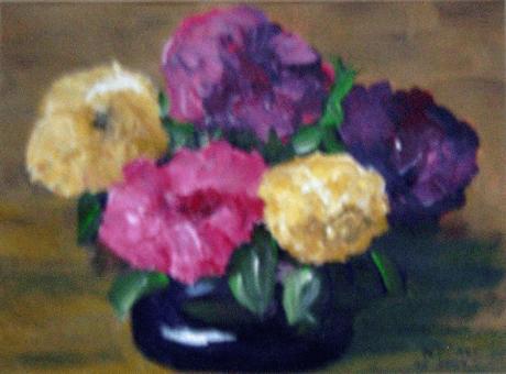 Blaue Vase - Römer - Array auf Array - Array - Blaue Vase - Römer - Array auf Array - Array -