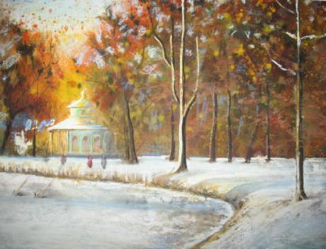 Blick zum chinesischen Teehaus - Emma Anders - Array auf Array - Array - Array Blick zum chinesischen Teehaus - Emma Anders - Array auf Array - Array - Array