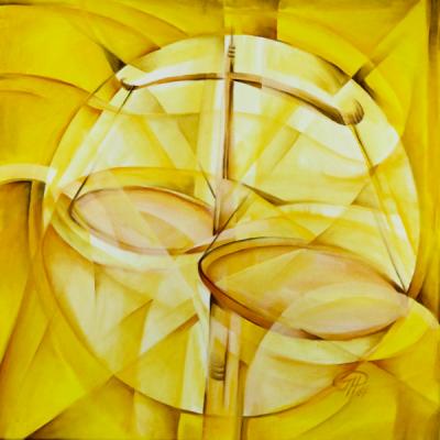 Sternzeichen Waage (2007) -  Peter Irberseder - Array auf Array - Array - 