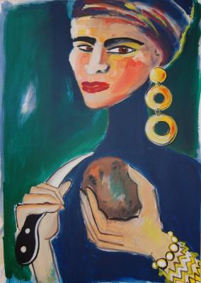 Elvia Bach - Kartoffelschälerin - Galerie Helga K. Schiffler - auf - Array - Elvia Bach - Kartoffelschälerin - Galerie Helga K. Schiffler - auf - Array -