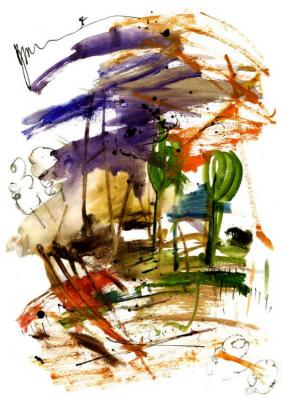 Die glückliche Landschaft - D.Wilms - auf Array - Array - Die glückliche Landschaft - D.Wilms - auf Array - Array -