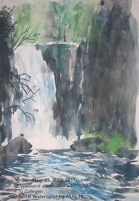 Waterfall I - Moor Alfi - Array auf Array - - Array Waterfall I - Moor Alfi - Array auf Array - - Array