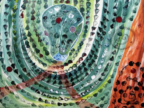 Motiv 137 \Schlange\ - Annabella Rharbaoui - Array auf - Array - Motiv 137 \Schlange\ - Annabella Rharbaoui - Array auf - Array -