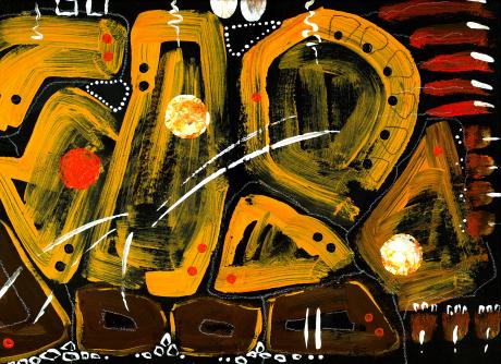 Motiv 601 \Abstraktion orange\ - Annabella Rharbaoui - Array auf - Array - Motiv 601 \Abstraktion orange\ - Annabella Rharbaoui - Array auf - Array -