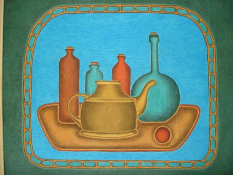 Kanne und Flaschen - Robert Schiff - Array auf Array - Array - Kanne und Flaschen - Robert Schiff - Array auf Array - Array -