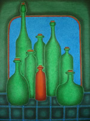 Stillleben mit Flaschen - Robert Schiff - Array auf Array - Array - Array Stillleben mit Flaschen - Robert Schiff - Array auf Array - Array - Array