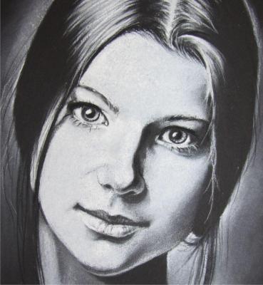 Portrait in Pastelltechnik - Olga Sarabarina - Array auf Array - Array - Array Portrait in Pastelltechnik - Olga Sarabarina - Array auf Array - Array - Array