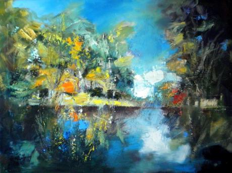 Landschaft am Fluss - Karl-Heinz Köhler - Array auf Array - Array - Array Landschaft am Fluss - Karl-Heinz Köhler - Array auf Array - Array - Array