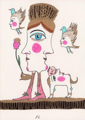 Viele Gesichter - Lischi v. Wulffen - Array auf - Array - Viele Gesichter - Lischi v. Wulffen - Array auf - Array -