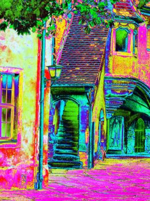 Die Moritzburg in Halle / Saale - Innenhof (1) - Wolfgang Bergter - Array auf Array - Array - Die Moritzburg in Halle / Saale - Innenhof (1) - Wolfgang Bergter - Array auf Array - Array -