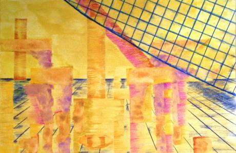 Essai abstrait (Ruinen) - Nagip Naxhije Papazi - Array auf Array - Array - Array Essai abstrait (Ruinen) - Nagip Naxhije Papazi - Array auf Array - Array - Array