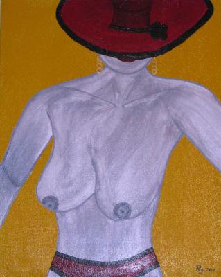 Frau mit Hut - Reiner Szpadzinski - auf Array - Array - Frau mit Hut - Reiner Szpadzinski - auf Array - Array -