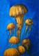 Medusen - Nazarii Kutseryb - Ãl auf Leinwand - Tiere - Medusen - Nazarii Kutseryb - Ãl auf Leinwand - Tiere -