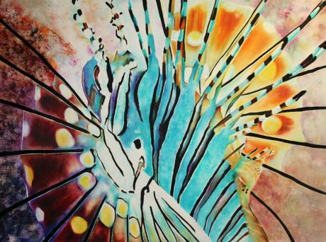 Feuerfisch - Sabine Mentzel - auf - Array - Feuerfisch - Sabine Mentzel - auf - Array -