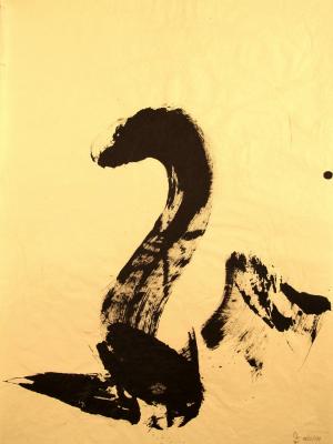 ABSTRAKTE KALLIGRAFIE (3) - Jürgen Tobegen - Array auf - - ABSTRAKTE KALLIGRAFIE (3) - Jürgen Tobegen - Array auf - -